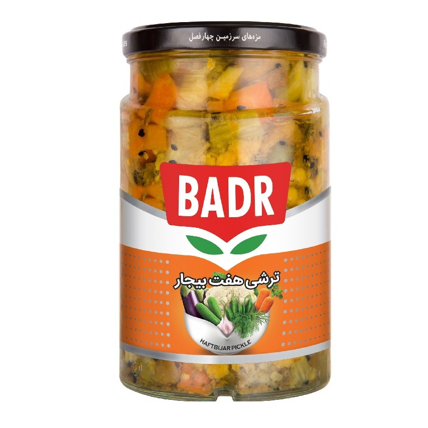 ترشی هفت بیجار 630 گرمی بدر