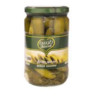 خیارشور درجه یک 750گرم دلوسه