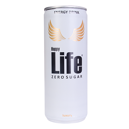 نوشابه انرژی زا هپی لایف زیرو