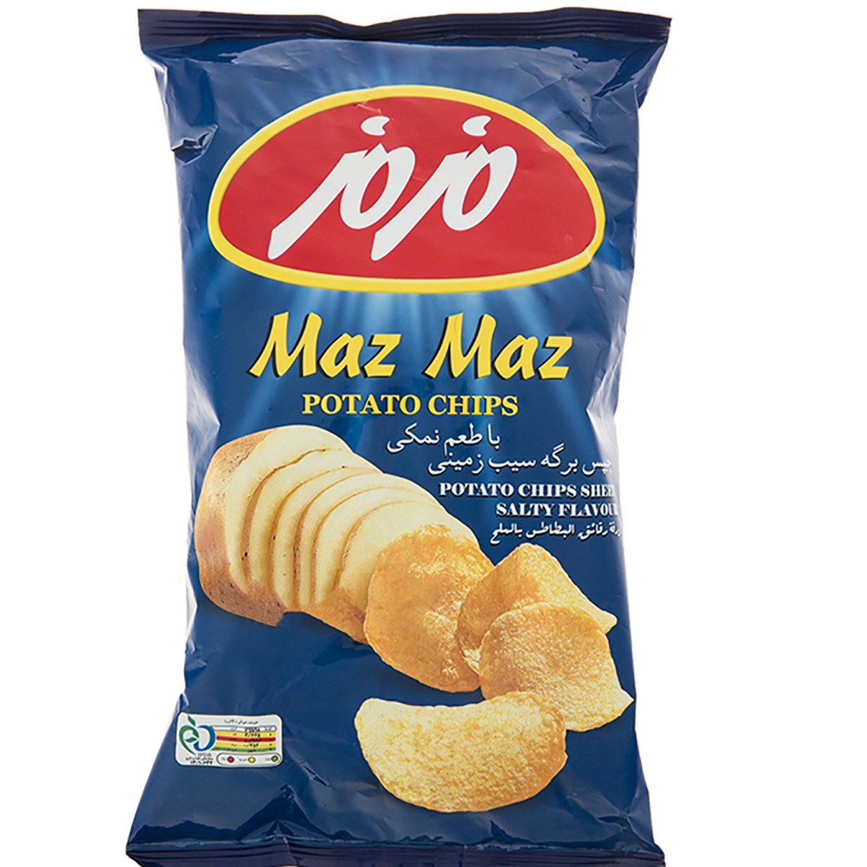 چیپس ساده ویژه مزمز