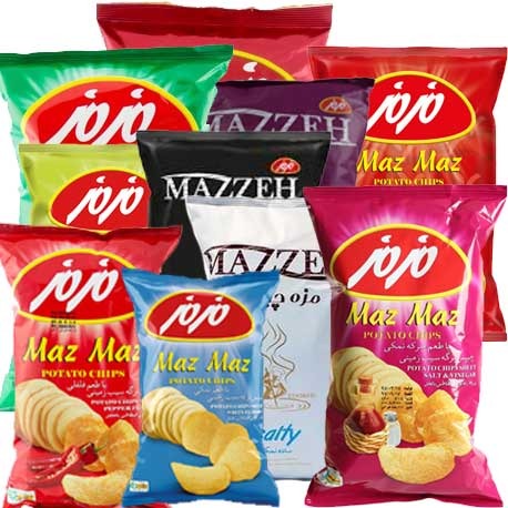 چیپس با طعم ماست و موسیر