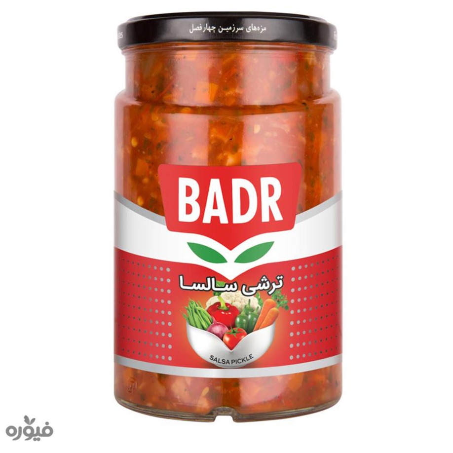 ترشی سالسا 640گرمی بدر