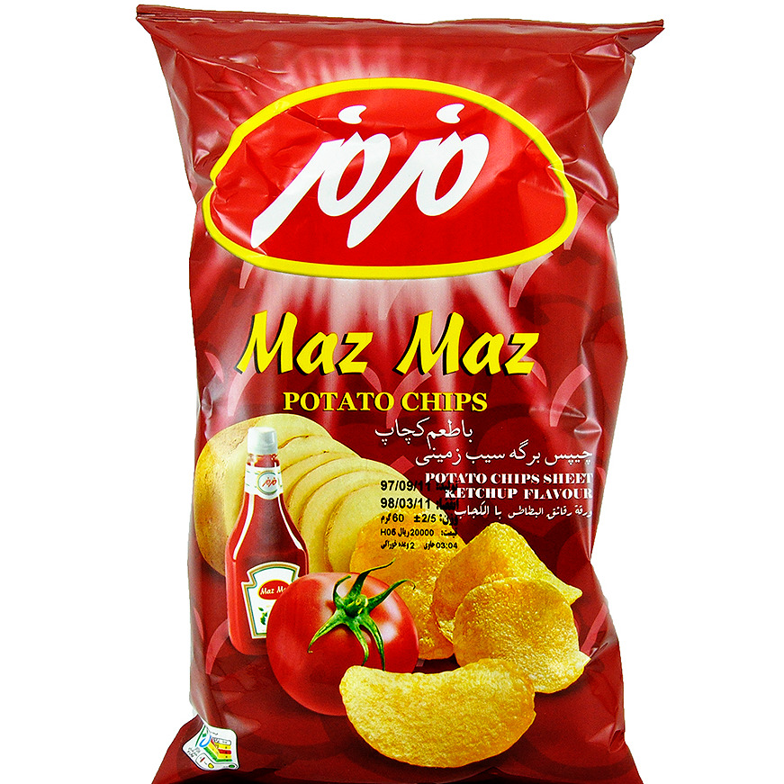 چیپس کچاپ مزمز
