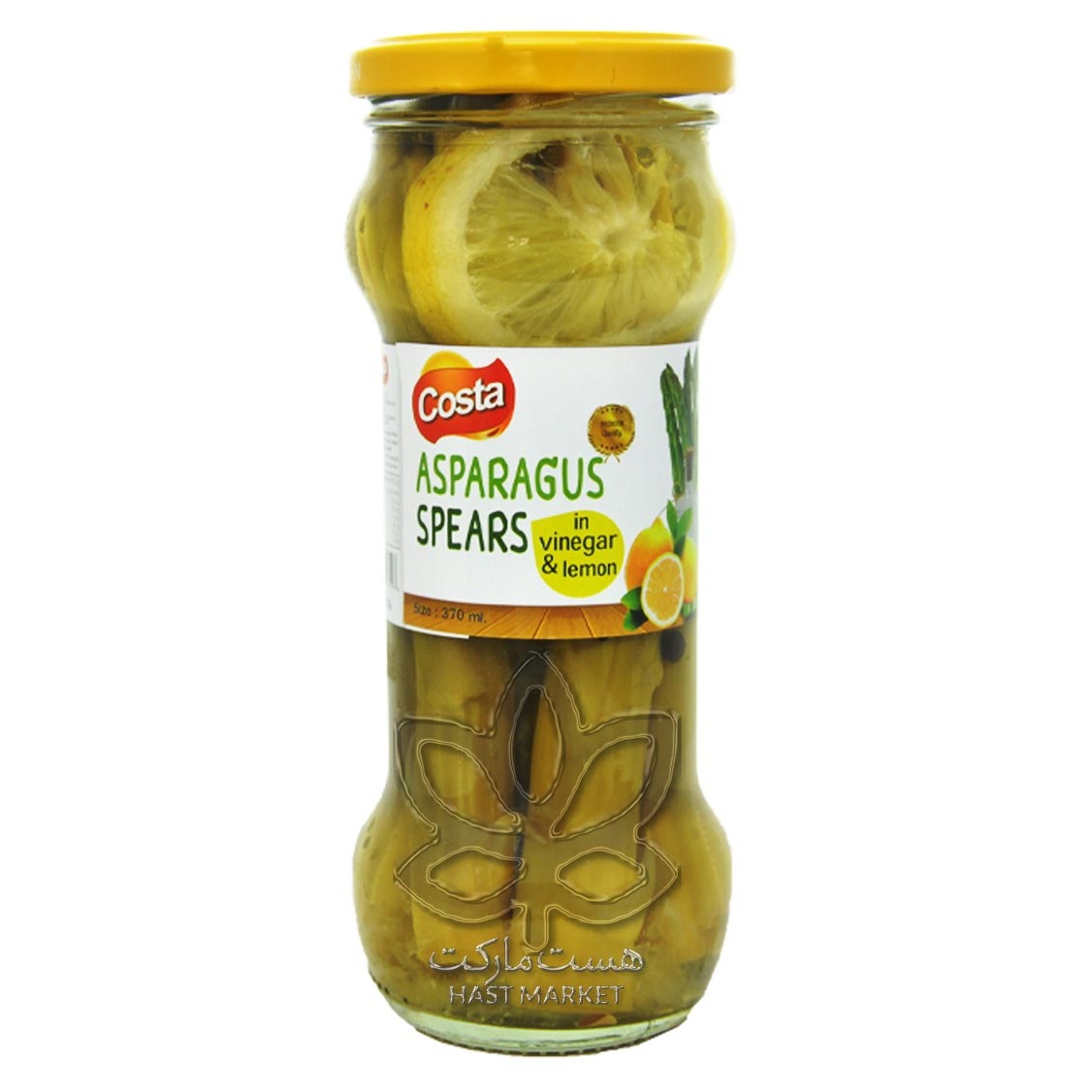 مارچوبه سبز در سرکه و لیمو کاستا