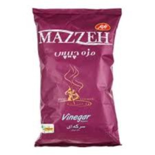 مزه چیپس سرکه ای مزمز