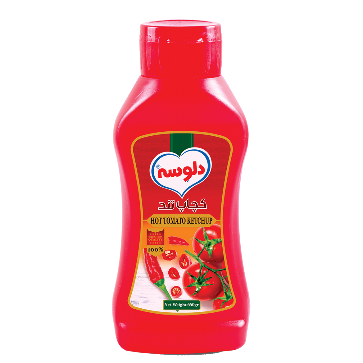 سس کچاپ تند 550گرمی دلوسه