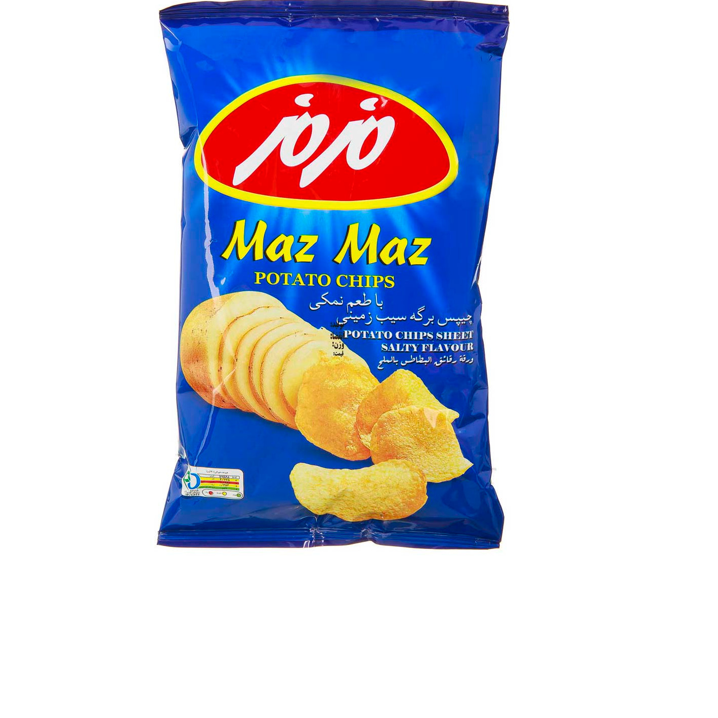 چیپس نمکی مزمز